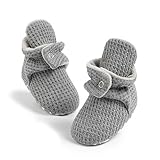 CENCIRILY Neugeborene Jungen Mädchen Stiefel Baby Winterschuhe Weiche Sohle Fleece Socke...