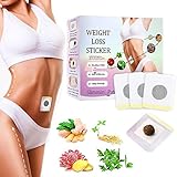 60 Pflaster Bauch Patch,Mugwort Navel Sticker,Sli_mming...