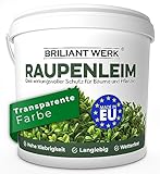 Briliantwerk® Raupenleim für Obstbäume 0,9L I Der Leimring für Obstbäume schützt vor...