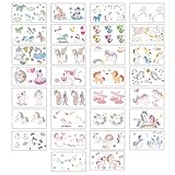 Tattoo Kinder Set Mädchen Jungen, 30 Stück, Freundschaftstattoos, Kinder-Tattoo Set,...