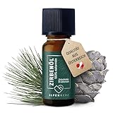 ALPEN HERZ Zirbenöl 10 ml - 100% naturrein, ätherisches Zirbelkieferöl aus Österreich...