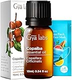 Gya Labs Ätherisches Copaiba-Öl für Diffusoren - 100% reines, natürliches Copaiba-Öl...