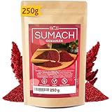 He-Ju Sumach Gewürz Zubereitung 250 g gemahlene Essigbaumfrucht, vegan, ohne...