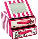 Hello Kitty Schubladen-Set und Spiegel für Kinder, mit Spiegel, Rosa