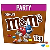 M&M'S Chocolate Großpackung Schokolade | Schokolinsen | Party-Mix | 1 x 1kg