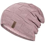 HAMUNI Mütze Damen - Atmungsaktiv Strickmütze Herren - Slouch Beanie Mütze...