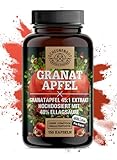 Granatapfel Kapseln -2400mg je Tagesdosis- WICHTIG: 45:1 Extrakt (=108000mg...