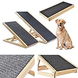 Hunderampe 70 cm lang Hundetreppe Auto Klappbar für Katzen große und kleine...