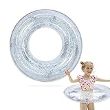TSHAOUN Schwimmring Aufblasbarer Schwimmring Transparent...