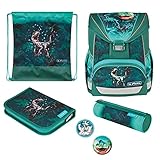 Herlitz Schulranzen UltraLight Plus Green Rex, 16 l