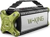 W-KING 90W Bluetooth Lautsprecher Groß, Party Musikbox mit Tiefem Bass, 40 Std...