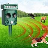 3T6B Ultraschall Maulwurfvertreiber für Mäuse, Tiervertreiber Ultraschall mit LED-Licht,...