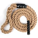 RELAX4LIFE Kletterseil aus Jute, Trainningsseil Ø38 mm, 3-strängiges...