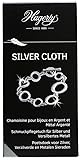 Hagerty Silver Cloth Schmuck Reinigungstuch 36x30cm I imprägniertes Tuch aus Baumwolle I...