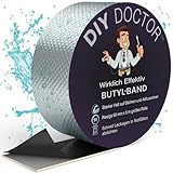 DIY Doctor Butylband – 50mm x 5m – Aluminium Wasserdichtes Reparaturband für...