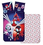 BrandMac Spidey Baby Bettwäsche Set 100 x 135 cm 40 x 60 cm