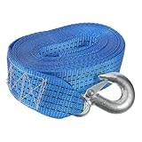 NOLITOY Blaues Windenband aus Polyesterfaser mit Robustem Stahlzubehör Starke Zugkraft...