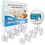 Schnarchstopper, 8Sets Nasenspreizer gegen Schnarchen, Anti Schnarch Gerät, Anti Schnarch...