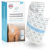 Transparenter Folienverband - Duschpflaster Rolle (15cm x 10m) - Pflaster...