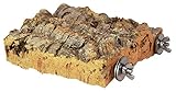 Vogel-Sitzbrettchen aus Naturkork-Rinde. Zum Sitzen, Anknabbern, Knuspern |...