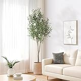 Oc'leaf Olivenbaum Künstlich - 180cm Künstliche Pflanzen Groß Olivenbaumpflanze,...