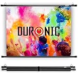 Duronic BPS60 4:3 Projektor-Leinwand, Beamer-Leinwand 60 Zoll, Heimkino mit 4K...