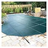 Runde Inground-Sicherheits-Poolabdeckung, grünes Netz, Schwimmbad-Sicherheitsabdeckung...