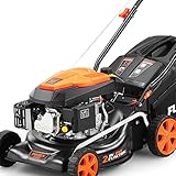 FUXTEC Benzin Rasenmäher FX-RM4346ECO 2in1-3,5PS / 2,6kW | 42cm Schnittbreite &...