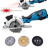 Bituxx 705W Handkreissäge Mini Kreissäge Multifunktionssäge Tauchsäge...