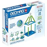 Geomag Classic - 25 Teile - Magnetisches Konstruktionsspielzeug für Kinder -...