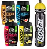 Isostar Hydrate & Perform Iso Drink – Elektrolyt Pulver – Orange + Zitrone +...