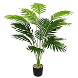 Zelihrdu Künstliche Areca Palme Kunstpalme Groß, Tropische Kunstpflanzen wie...