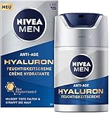 NIVEA MEN Anti-Age Hyaluron Feuchtigkeitscreme (50 ml), Gesichtscreme mit LSF 15 mildert...