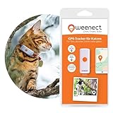 Weenect Cats 2 - GPS-Tracker für Katzen | GPS-Tracking in echtzeit | Ohne distanzlimit |...