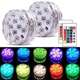 Anziner Unterwasser Licht mit Fernbedienung- Multicolor Poolbeleuchtung RGB...