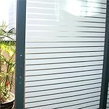 Fensterfolie Milchglasfolie for Fenster, Sichtschutz, Selbstklebender Glasaufkleber mit...