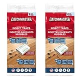 Catchmaster Ungeziefer Falle | 8x Effektive Insektenfalle | Silberfische bekämpfen |...