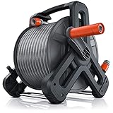 Schlauchtrommel 30m Wand - Schlauchwagen - Schlauchaufroller inkl. 30 m Schlauch –...