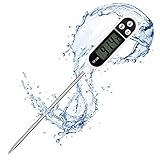 Flintronic Digital Roasting Thermometer, LCD Screen Digital Kitchen Thermometer...
