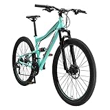 BIKESTAR Fully Mountainbike Shimano 21 Gang Schaltung, Scheibenbremse 27.5 Zoll...