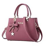 IQYU Filz Taschen Damen Tote Bag Mode Handtaschen Damen Geldbörse Satchel Schultertasche...