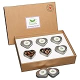 TeaLaVie 6er Schwarztee-Geschenk-Set (50g) Probierset Präsent-Box für Teeliebhaber