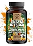 ENZYM INTENSO® Bromelain Kapseln - WICHTIG: Laborgeprüfte Rezeptur mit Bromelain(5000...