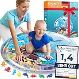 NouBaby® Wassermatte Baby BPA Frei XXL I Babymatte und Spielzeug ab 3, 6 und 9...