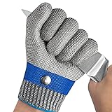 OKAWADACH Schnittfeste Handschuhe küche, Level 5 Schutz Schnittschutzhandschuhe...