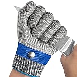OKAWADACH Schnittfeste Handschuhe küche, Level 5 Schutz Schnittschutzhandschuhe...