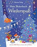 Mein Stickerbuch: Winterspaß: mit über 250 Stickern, davon viele mit Glitzer...