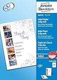 AVERY Zweckform 2579-100 Superior Inkjet Papier (100 Blatt, 150g/m², DIN A4...
