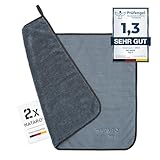NATARO® 2 Stück Fast Dry it. Premium Trockentuch für Duschkabine, Auto, Haushalt,...