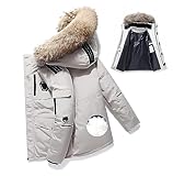 WEITING Herren Daunenjacke Big Goose Herbst Und Winter Verdickter Mantel Canada...